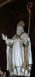 Statue de saint Alpin.