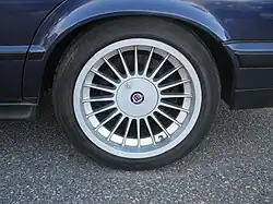 Jantes spécifiques Alpina.