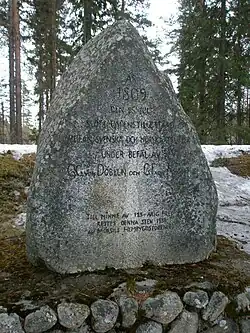 La paix de Bleckåsen est signée le 25 juillet 1809 entre la Suède et la Norvège