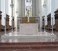 Maître autel, dans le chœur de la cathédrale