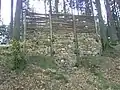Exemple d'un mur celtique défensif (reconstitution en Allemagne).