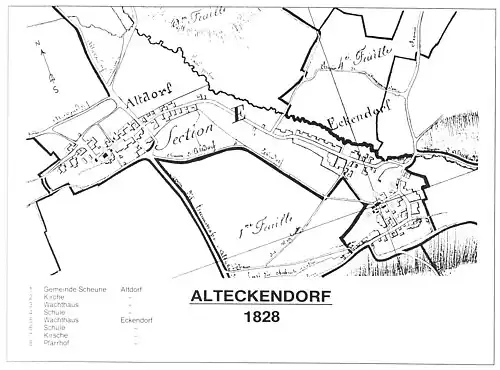 plan du village