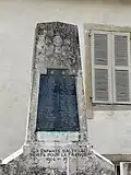 Le monument aux morts.
