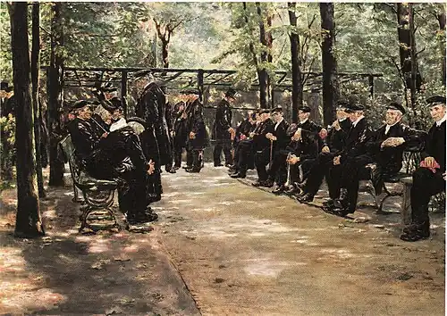 Maison de retraite, Amsterdam, 1880Musée Georg Schäfer, Schweinfurt
