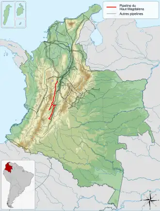 Image illustrative de l’article Oléoduc du haut-Magdalena