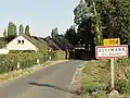 Entrée du hameau le Goulet.