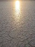 Coucher du soleil reflet de la playa