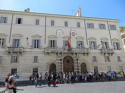 Ambassade au Saint-Siège (Vatican) à Rome.