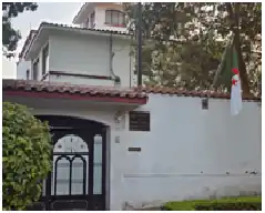 Vue de la mission diplomatique