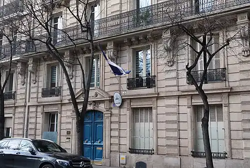 No 34 : ambassade du Nicaragua.