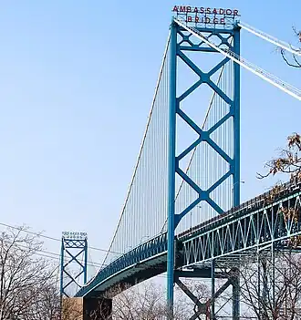 Le pont Ambassadeur.