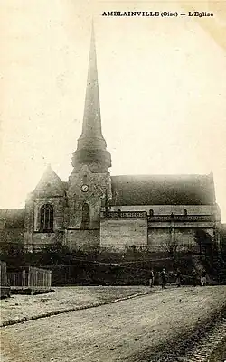 L'église Saint-Martin.