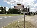 Entrée d'Ambleny en 2015.