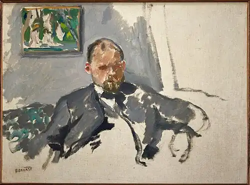 Ambroise Vollard, une esquisse au musée d'Orsay, à Paris.