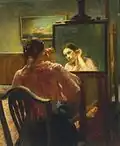 Ambrose McEvoy,La boucle d'oreille,avant 1911