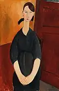 Amedeo ModiglianiPortrait de Paulette Jourdain (1919)