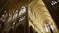 Voûtes barlongues de la cathédrale Notre-Dame d'Amiens.