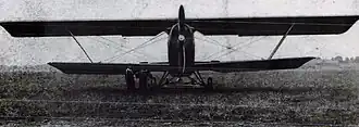 Vue de l'avion.