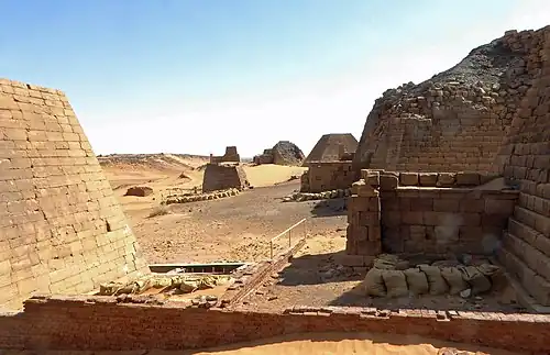 Pyramides de Méroé.