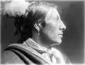 Amos Two Bulls, indien Sioux du Dakota dans le Buffalo Bill's Wild West Show (1900)