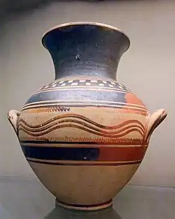 Amphore de style proto-géométrique, v. 950-900 av. J.-C. British Museum.