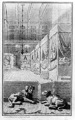 Salle d'un hôpital à Amsterdam