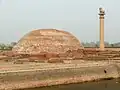 Ruines du stūpa d'Ananda