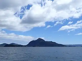 Vue de l'est de l'Île d'Anchor