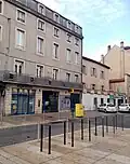 Ancien Café Coll et siège du CO (1948-2000) où se réunissaient dirigeants, joueurs et supporters, place Soult à Castres.