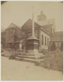 Ancien cimetière Sainte-Marguerite vers 1905-1906 (photographie d'Eugène Atget).