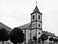 Ancien clocher de l'église.