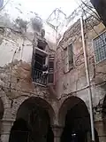 Patio dans l'état actuel