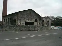 Vestige de l'ancien dépôt des tramways.