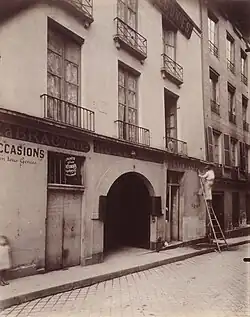 No 26 : photographie d'Eugène Atget de 1903.