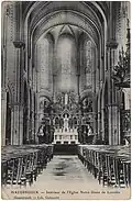 Intérieur de l'ancienne église Notre-Dame-de-Lourdes d'Hazebrouck