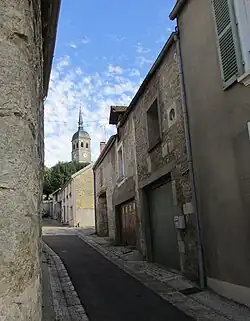 La ruelle de l'église.