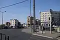 Pont de Cureghem avec en face la chaussée de Mons
