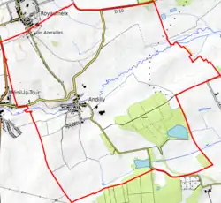 Carte topographique