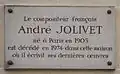 Plaque au no&nbsp;59.