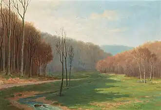 Paysage en avril 1913