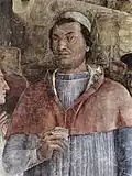 Le cardinal Francesco Gonzague vers 30 ansMantegna, Chambre des Époux, 1474