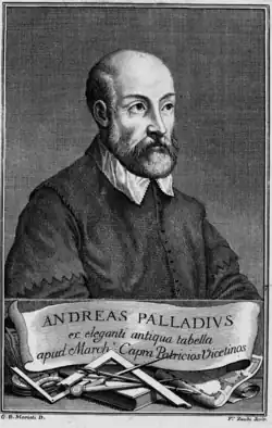 Gravure d'Andrea Palladio