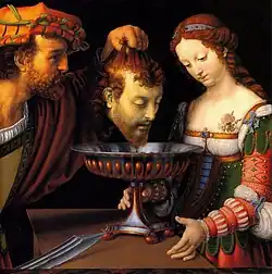 Salome et la tête de St J-BaptisteKunsthistorische