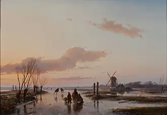 Passage gelé, 1845.
