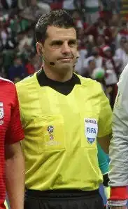 Andrés Cunha à la Coupe du monde 2018.