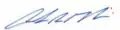 Signature de Andrew Garbarino