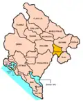 La municipalité d'Andrijevica