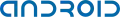 Logo d'Android entre 2007 et 2014.