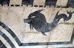 Mosaïque de l'Amphithéâtre romain.