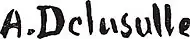 signature d'Angèle Delasalle